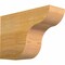 Ekena Millwork Carmel Rough Sawn Rafter Tail, Western Red Cedar, 4"W x 8"H x 12"L RFT04X08X12CAR00RWR - alternate 1